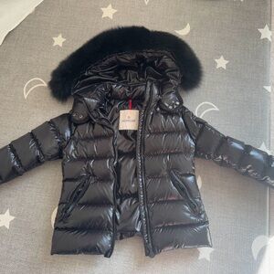 Moncler Black Kids Puffer Jacket